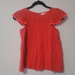 Cat & Jack Vibrant Red Top